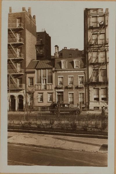 Manhattan: Grove Street - Washington Place, 1933