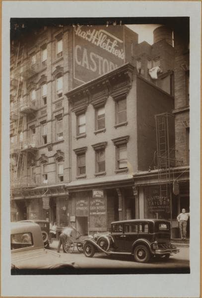 Manhattan: Broome Street - Clinton Street, 1932