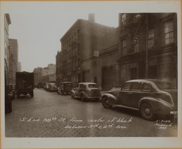 Manhattan: 38th Street (East) - 2nd Avenue, 1939
