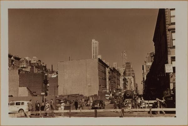 Manhattan: 52nd Street (West) - 6th Avenue, 1939