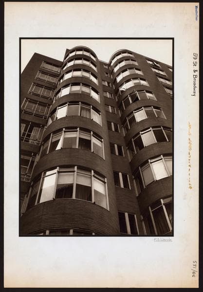 Manhattan: 59th Street (West) - Broadway, 1936
