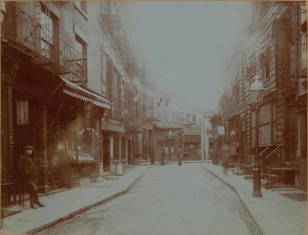 Manhattan: Downing Street - Doyers Street, 1890