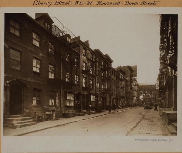 Manhattan: Cherry Street - Roosevelt Street, 1925