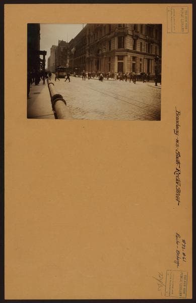 Manhattan: Broadway - Rector Street, 1904