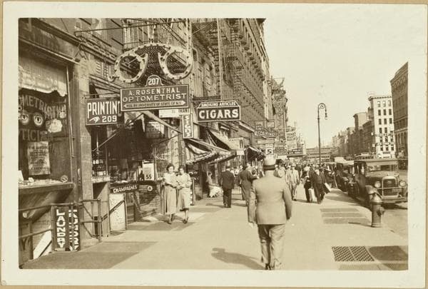 Manhattan: 14th Street - 2nd Avenue, 1934