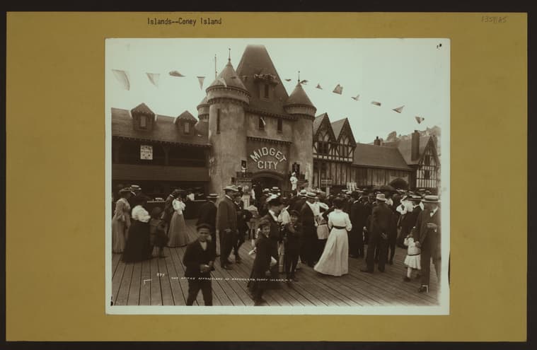 Islands - Coney Island - [Midget city.], 1945