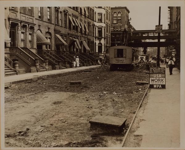 Manhattan: 76th Street (West) - Columbus Avenue, 1936