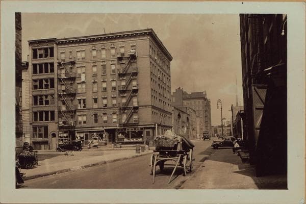 Manhattan: Mangin Street - Rivington Street, 1935
