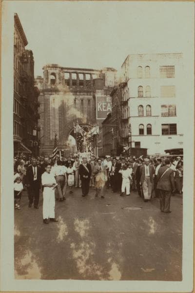 Feast of San Rocco [Saint Roch]., 1933