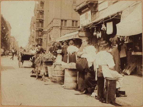 Manhattan: Mulberry Street - Bayard Street, 1907