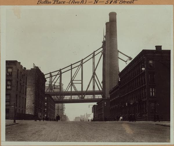 Manhattan: Sutton Place - 57th Street, 1932