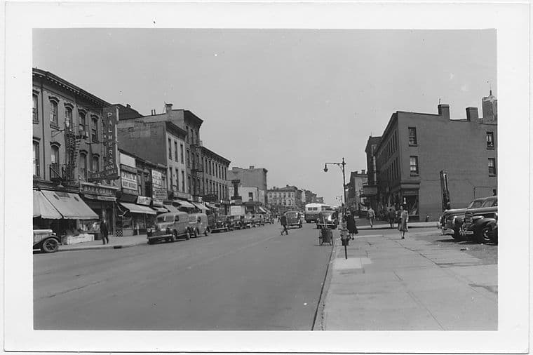 Fulton Street at St. Felix Street, to East, Brooklyn, 1942-05-13