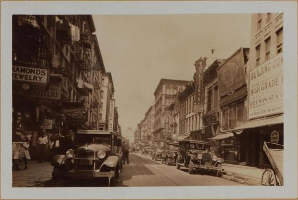 Manhattan: Essex Street - Delancey Street, 1929