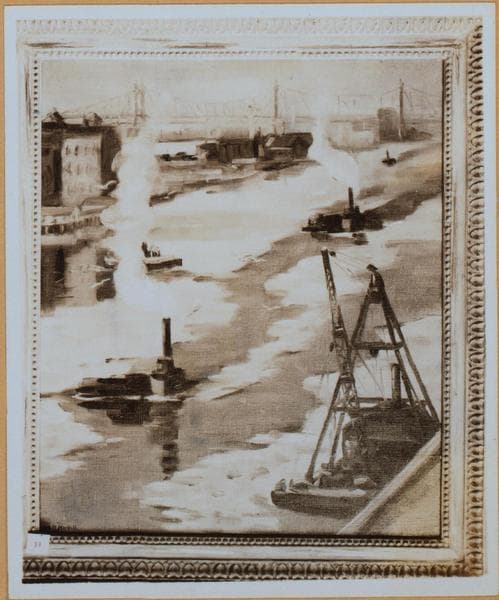 Manhattan: East River Drive - Gracie Square, 1939