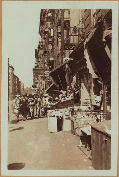 Manhattan: Orchard Street - Rivington Street, 1932–1934
