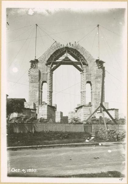 Manhattan: Amsterdam Avenue - Cathedral Parkway, 1899