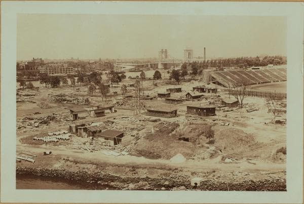 Islands - Randall's Island - [J. J. Dowing Memorial Stadium.], 1936