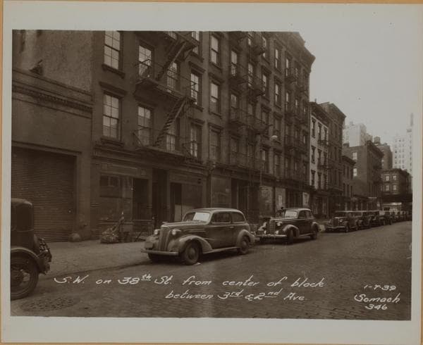 Manhattan: 38th Street (East) - 2nd Avenue, 1939