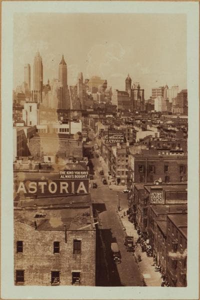 Manhattan: Water Street - Pike Slip, 1932