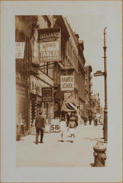 Manhattan: Bowery - Spring Street, 1934