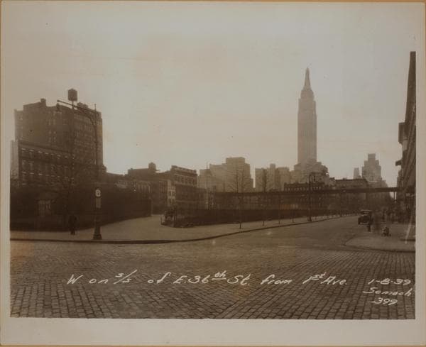 Manhattan: 36th Street (East) - 1st Avenue, 1939