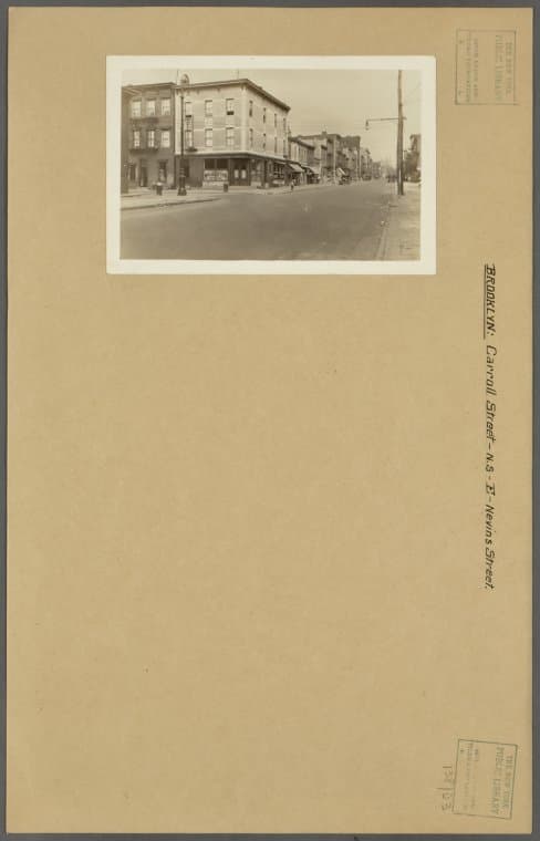 Brooklyn: Carroll Street - Nevins Street, 1930