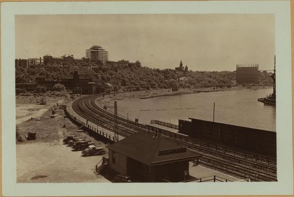Harlem River - Bronx - Spuyten Duyvil Hill - [United States Veterans Hospital - United States Veterans Hospital.], 1939