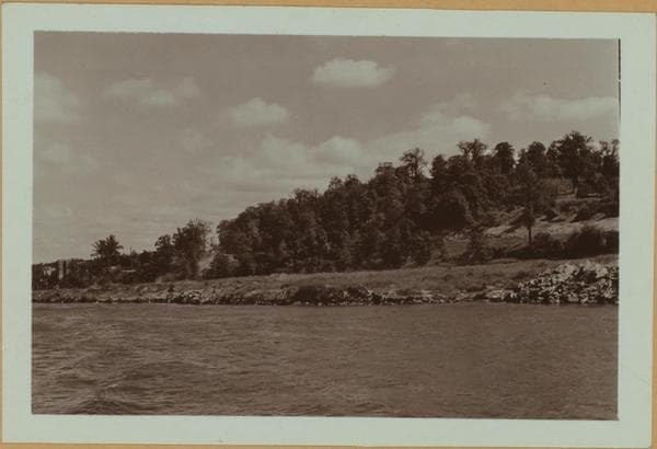 North (Hudson) River - Manhattan shoreline - Dyckman Street - [Inwood Hill Park.], 1926–1935
