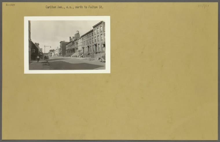 Brooklyn: Carlton Avenue - Fulton Street, 1941