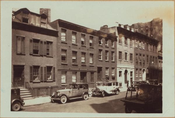 Manhattan: Vandam Street - Varick Street, 1932