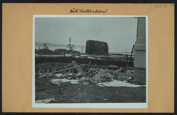 Islands - North Brother Island - [Riverside Hospital in Bronx.], 1937