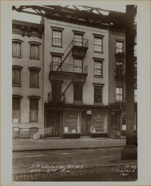 Manhattan: 2nd Ave. - 37th St. E., 1939