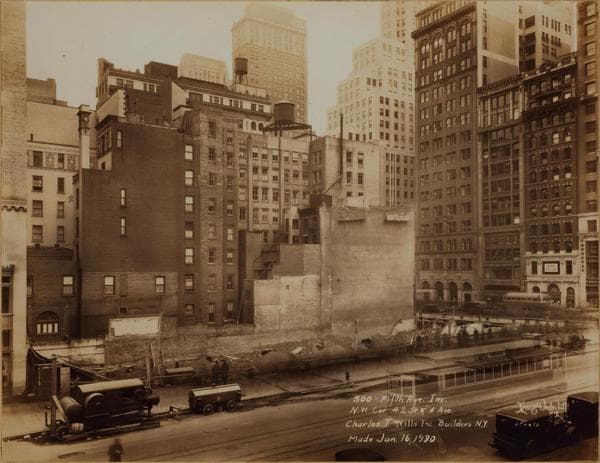 Manhattan: 5th Avenue - 42nd Street, 1930