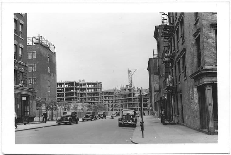 at Cherry Street and Montgomery Street, East side to , Manhattan, 1940-07-03