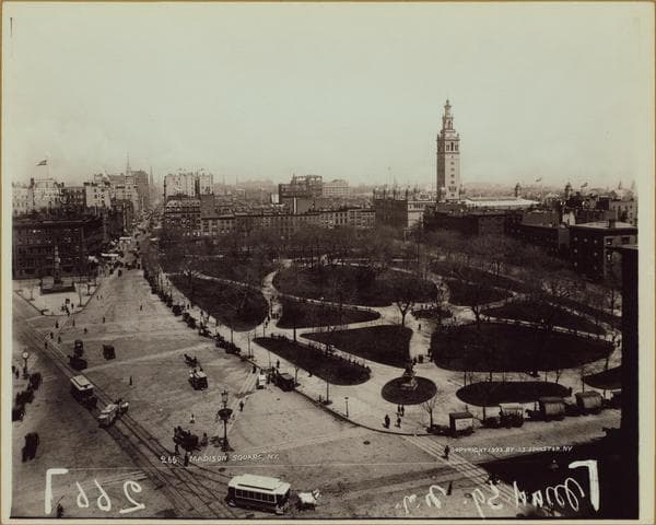 Manhattan: Broadway - 5th Avenue, 1893