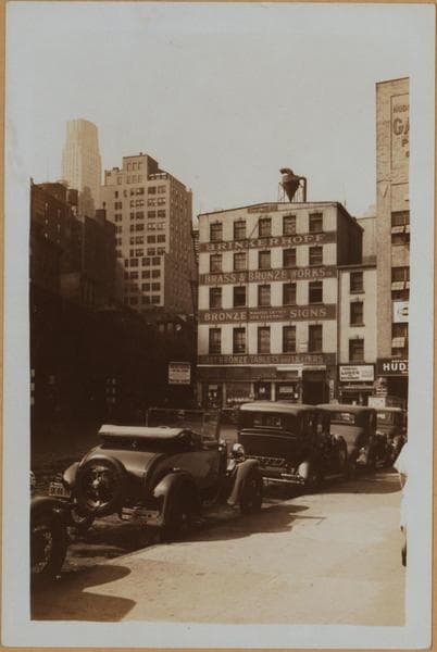 Manhattan: Dey Street - Greenwich Street, 1933
