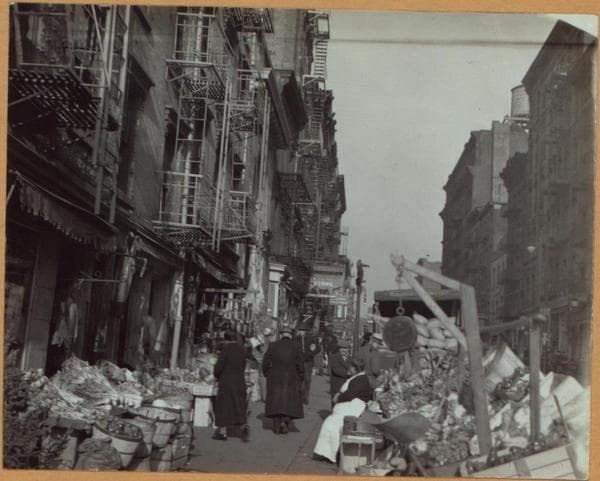 Manhattan: Mulberry Street - Bayard Street, 1936