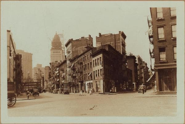 Manhattan: New Chambers Street - James Street, 1932–1934
