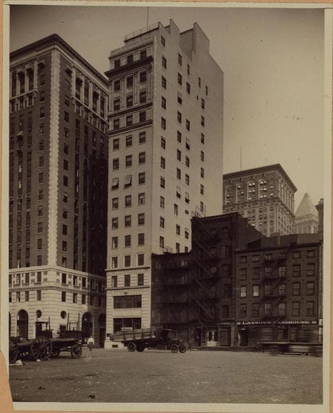 Manhattan: West Street - Rector Street, 1923