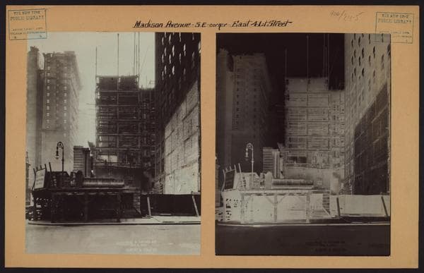 Manhattan: Madison Avenue - 41st Street (East), 1929