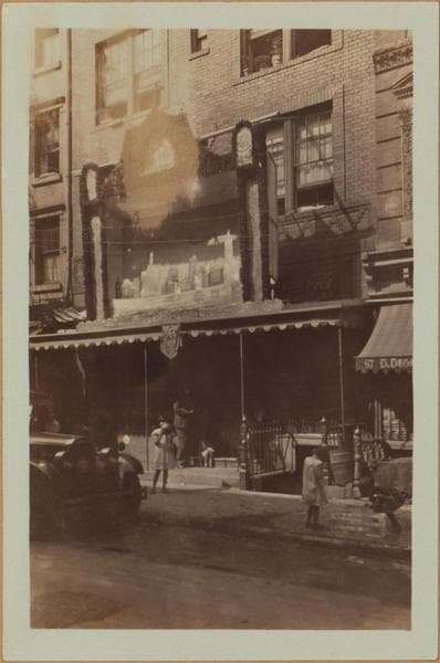 Manhattan: Mulberry Street - Canal Street, 1930