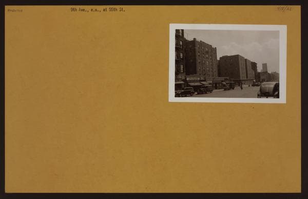Manhattan: 9th Avenue - 55th Street, 1942