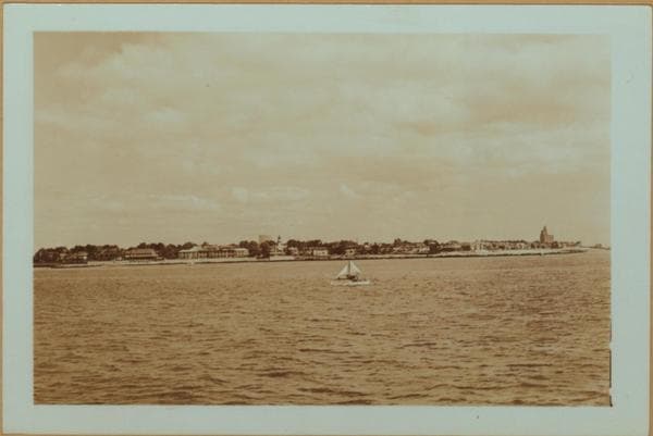 Islands - Coney Island beach - [Half-Moon Hotel - Seagate's private waterfront.], 1936–1937