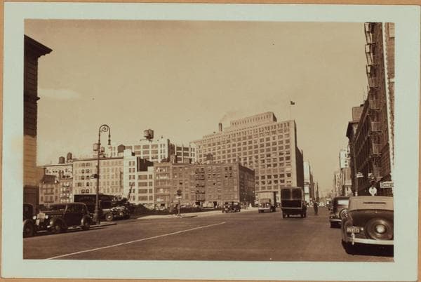 Manhattan: Varick Street - Thames Street, 1936