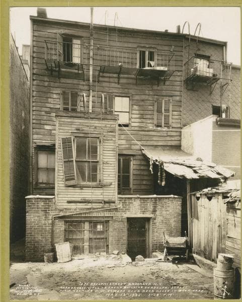 Adelphi Street #475, looking northwest, 1935-05-12
