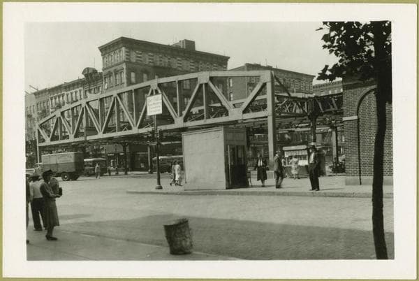 Manhattan: Delancey Street - Allen Street, 1942