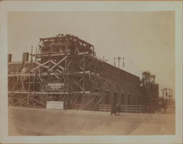 Islands - Coney Island - [Riegelmann boardwalk - Child's Restaurant.], 1924