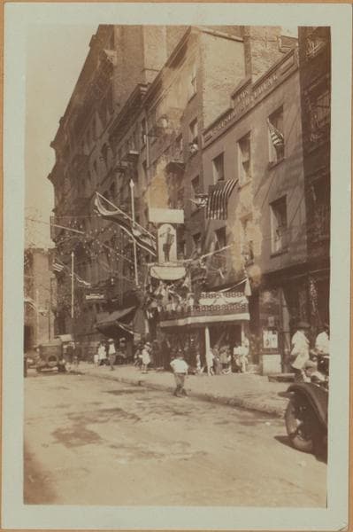 Manhattan: Mulberry Street - Bayard Street, 1930