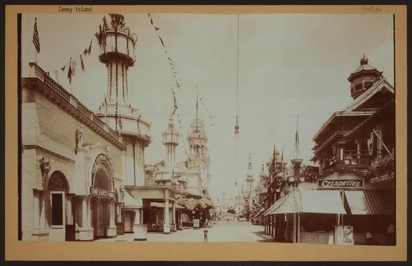 Islands - Coney Island - [Luna Park - Entertainment area.], 1910