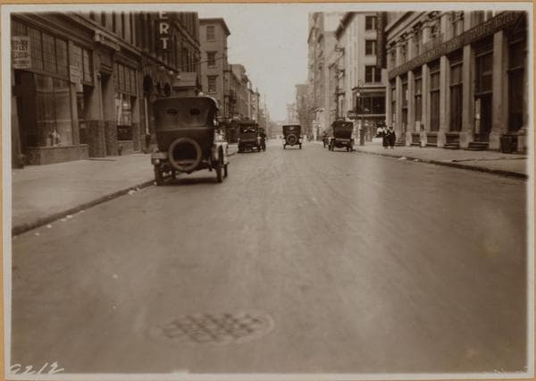 Manhattan: 11th Street - University Place, 1921